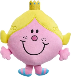 Muñeca de peluche LITTLE MISS PRINCESS – princesa rosa con corona