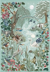 Puzzle The Art File: río helado 1000 piezas