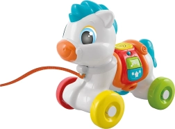 Clementoni Baby pony interactivo para tirar