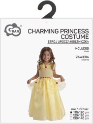 Disfraz infantil de princesa Bella 110–120 cm