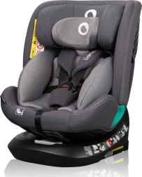 Silla de coche Lionelo Bastiaan One i-Size Grey Stone 40–150 cm
