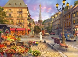 Puzzle Paseo por París 500 piezas