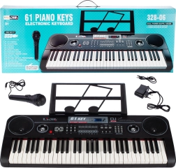 Órgano electrónico 61 teclas + micrófono