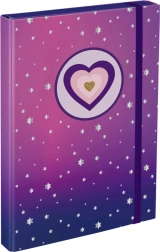 Carpetas para cuadernos escolares A4 Caballos y corazón