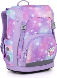 Cartera escolar ligera morada Topgal Kira
