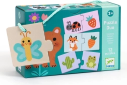 Djeco Eduludo puzzle dúo – colores