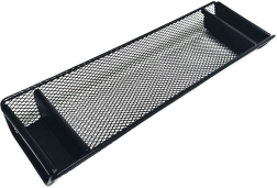 Bandeja metálica para bolígrafos y clips CONCORDE, negra