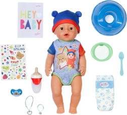 Muñeco BABY born Jonas 43 cm con accesorios