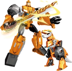 Dinorobot T‑Rex amarillo 19 cm
