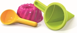 Androni set de arena con embudo decorativo, 3 piezas