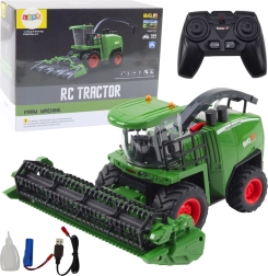 Cosechadora verde teledirigida para maíz y cereales 1:24