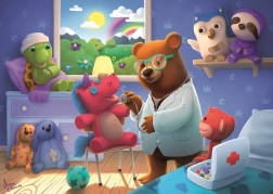 Puzzle Ravensburger Urgencias de peluches 35 piezas