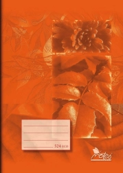 Cuaderno Notes A5 rayado de papel reciclado, naranja, 20 hojas