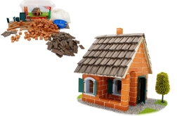 Kit de construcción Teifoc de casa de verano en caja de plástico