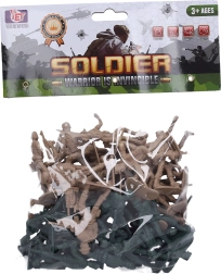 Juego de figuras de soldados 48 uds 7 cm