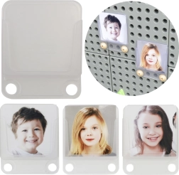 Bolsillos transparentes Masterkidz para fotos y tarjetas, set de 6 uds.