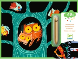 Imágenes para rascar de animalitos para los más pequeños de Djeco