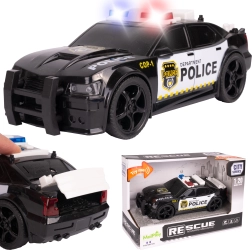 Coche de policía 1:20 con luz y sonido