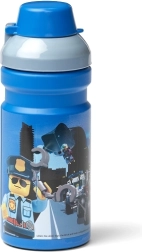 Botella infantil LEGO City azul para beber 390 ml