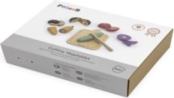 Juego de madera para cortar verduras para niños