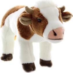 Vaca de peluche con sonido 25 cm eco-friendly