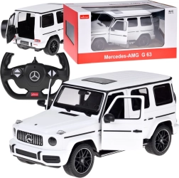 Rastar Mercedes‑AMG G 63 1:14 coche RC con control remoto y luces – Bílá