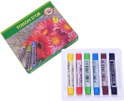 Tizas artísticas en polvo KOH‑I‑NOOR, set de 6 colores