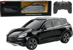 Coche RC 1:24 Rastar PORSCHE Cayenne Turbo – negro