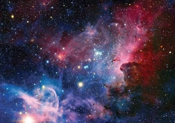 Puzzle Galaxy: Vista infrarroja de la Nebulosa Carina 500 piezas