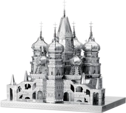 Puzzle 3D Metal Earth templo de San Basilio ICONX