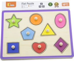 Viga Rompecabezas de Madera Formas con Pivotes