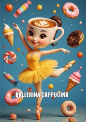Puzzle Trefl BrainRots: Ballerina Cappucina (200 piezas)