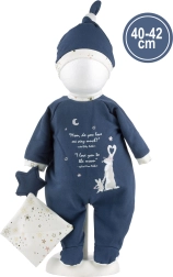 Ropita para muñeca bebé NEW BORN 40–42 cm con accesorios