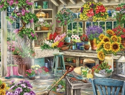 Puzzle Paraíso del Jardinero 2000 piezas