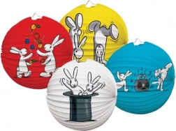 Farolillo redondo de papel BOB A BOBEK 25 cm