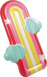 Colchón inflable Nube arcoíris 175 × 117 cm
