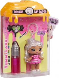 Muñeca Yummiland Lip Gloss Sour Misty Cakes – llavero con brillo labial