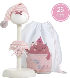 Ropa para muñeca bebé New Born de 26 cm con accesorios