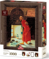 Puzzle con marco y pegamento Entrenador de tortugas 1000 piezas