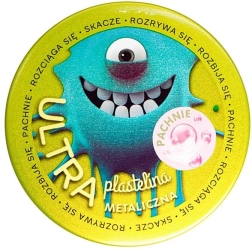 Ultra plastilina verde oscuro metálico con aroma a chicle