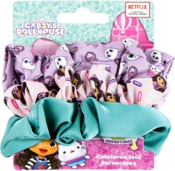 Set de gomas para el pelo de Gabby's Dollhouse (La casa de muñecas de Gabby) 3 uds
