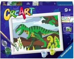 CreArt pintura por números – dinosaurio