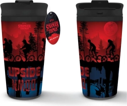 Taza de viaje de plástico Stranger Things 4 con tapa
