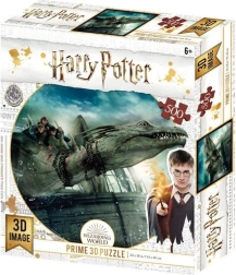Puzle 3D Harry Potter: Huida del banco Gringotts XL 300 piezas