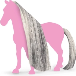 Schleich Horse Club accesorios para caballos – crin y cola grises