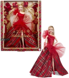Barbie Muñeca Navideña 2024 Rubia