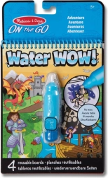 Libro para pintar con agua Water Wow! aventuras