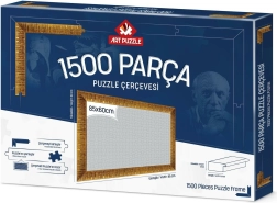 Marco para puzzles 85x60 cm dorado para ART PUZZLE y otros