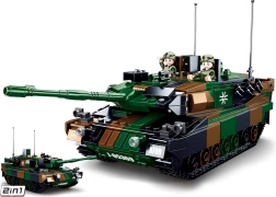 Sluban Model Bricks tanque de batalla alemán Leopard 2A5 set de construcción