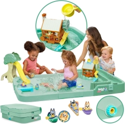 Mesa con juego de agua BLUEY Bushland Adventures con 4 figuras